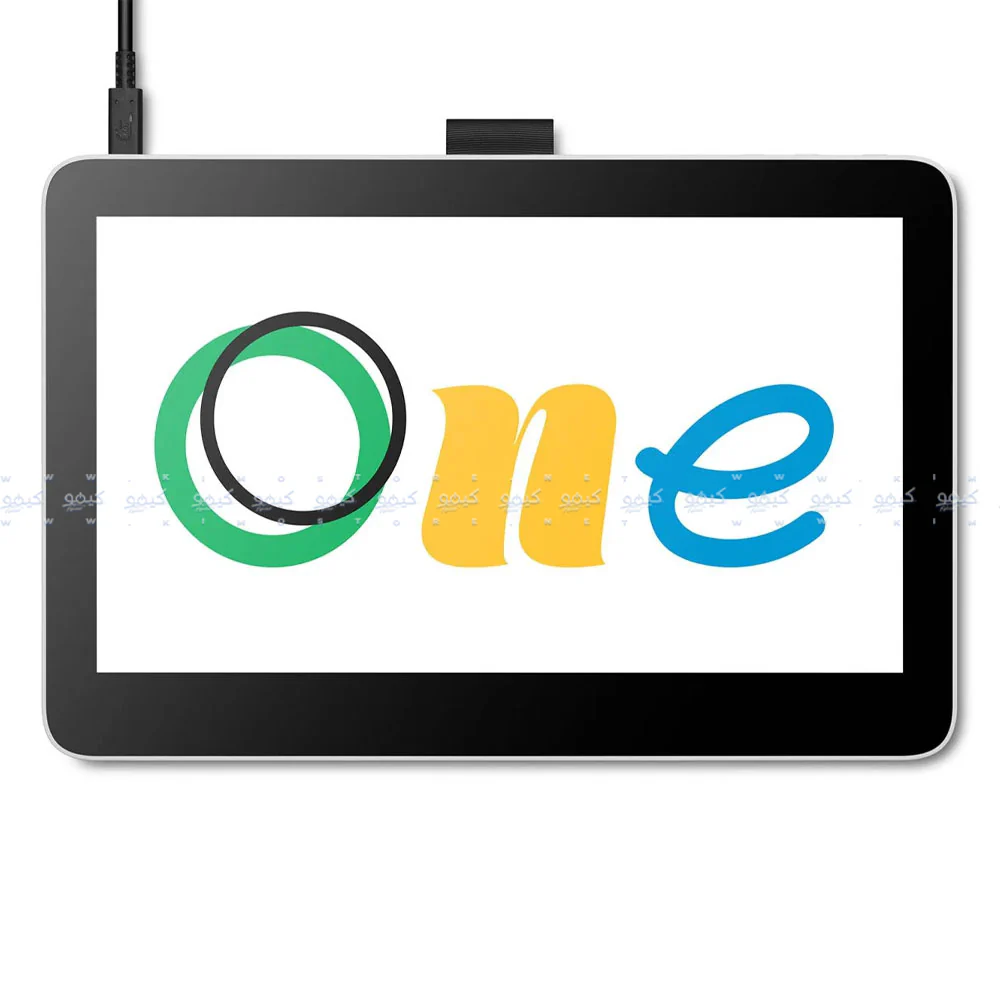 Wacom One 13 DTH134W0B Touch Pen Display 13.3 Inch - White - Image 2