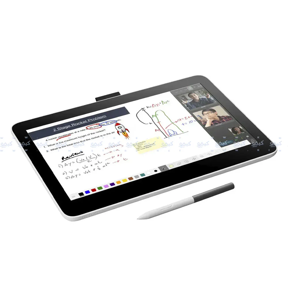 Wacom One 13 DTH134W0B Touch Pen Display 13.3 Inch - White - Image 6
