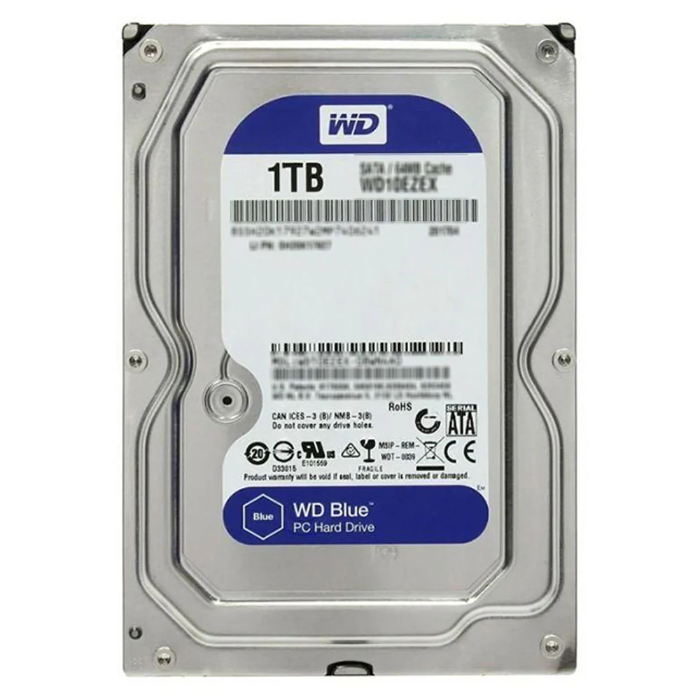 Western Digital Blue 1TB 3.5 inch Internal PC Hard Drive (Refurb) (5 Months Warranty)