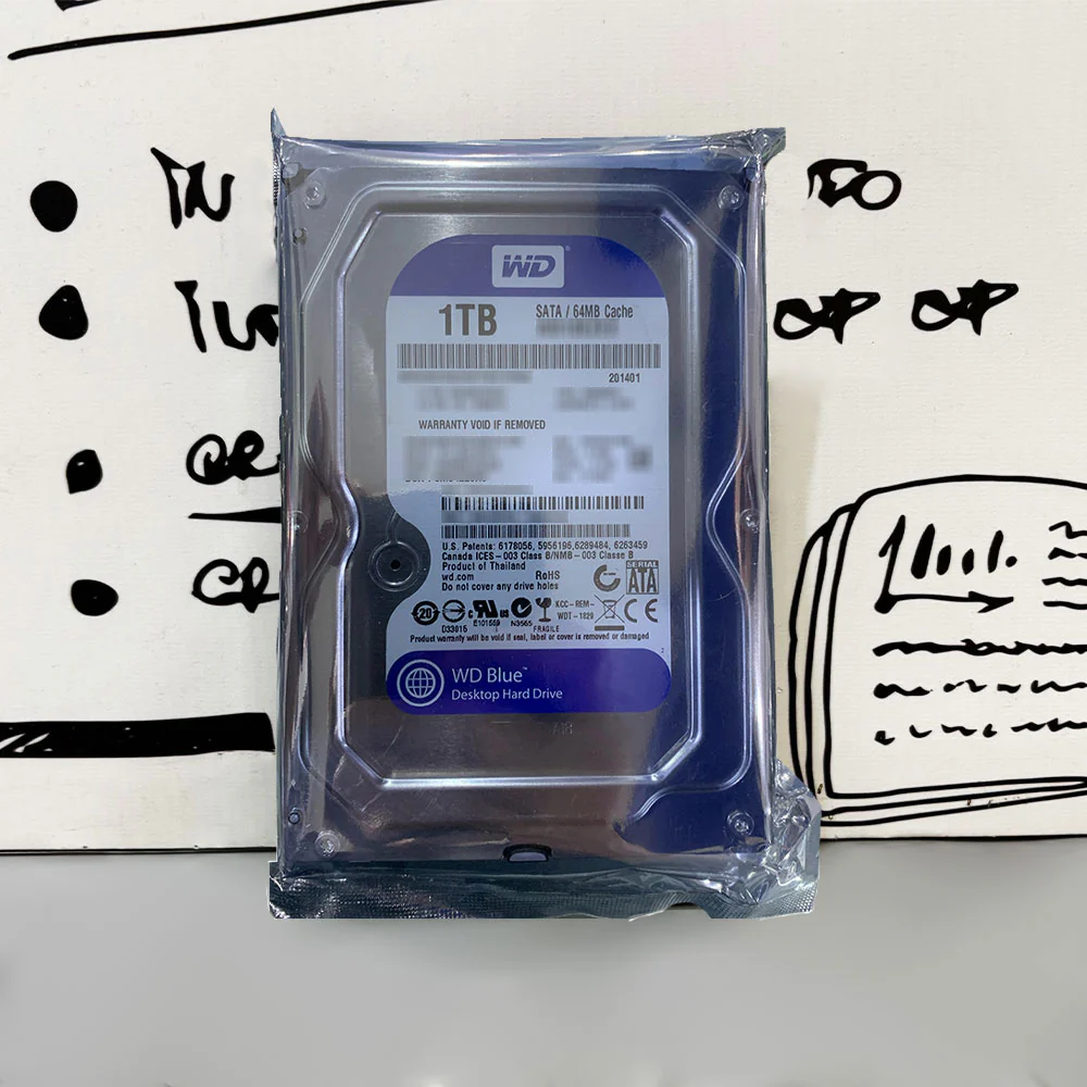 Western Digital Blue 1TB 3.5 inch Internal PC Hard Drive (Refurb) (5 Months Warranty) - Image 2