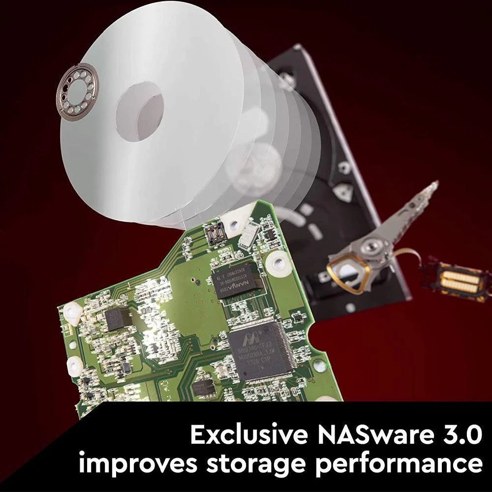 Western Digital Red NAS 6TB 3.5 Inch Server Internal Hard Drive - Image 5