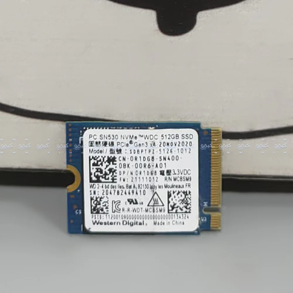 Western Digital SN530 512GB NVMe PCIe M.2 2230 SSD (Original Used) - Image 2