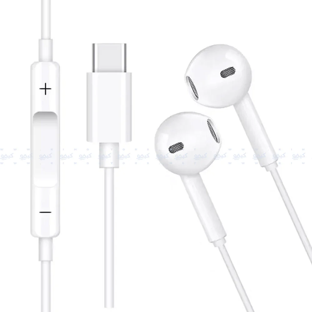 X-Scoot XS-705 Type-C Stereo Earphone - White - Image 3