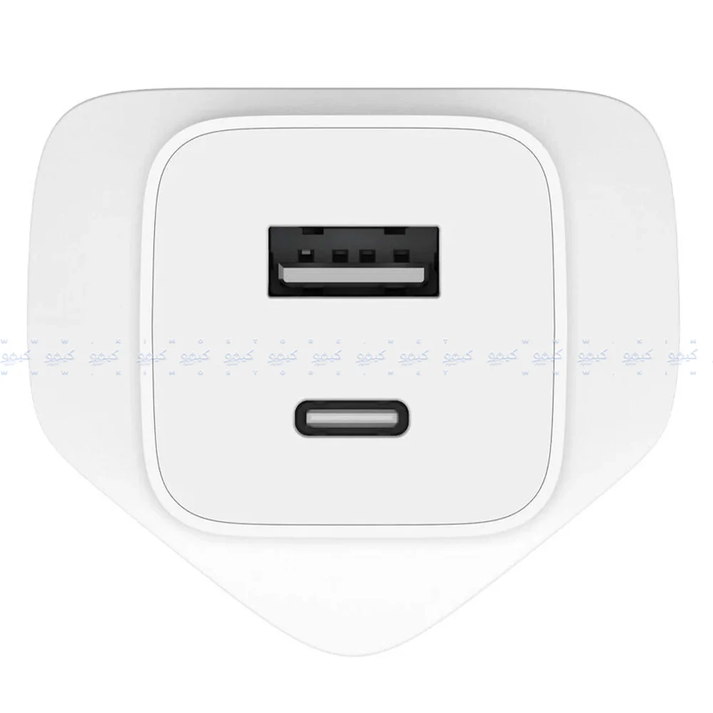 Xiaomi AD652GUK GaN Wall Charger Type-C + USB + Type-C Cable 65W Fast Charging - White - Image 5