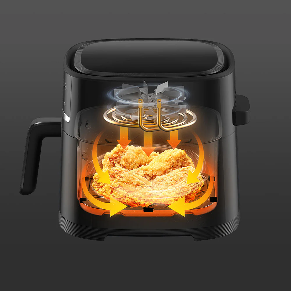 Xiaomi Air Fryer BHR6942EU 6L 1500W - Black - Image 10