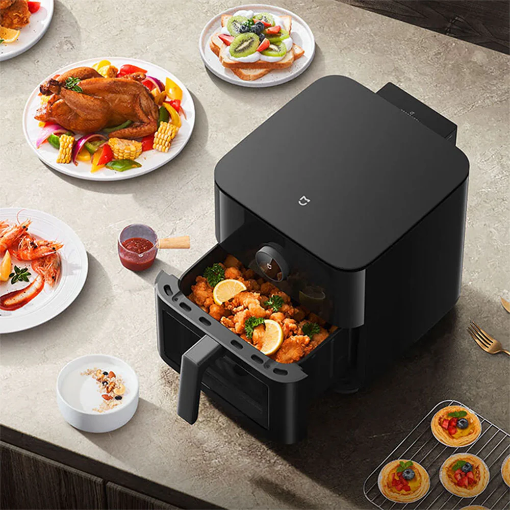 Xiaomi Air Fryer BHR8098EN 6.5L 1800W - Black - Image 10