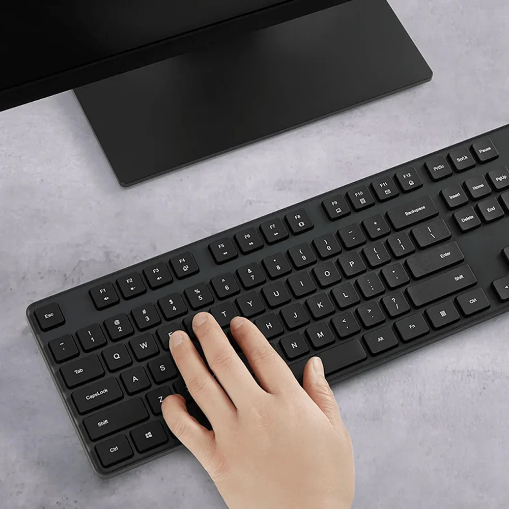 Xiaomi BHR6100GL Wireless Keyboard + Mouse Combo English - Black - Image 6