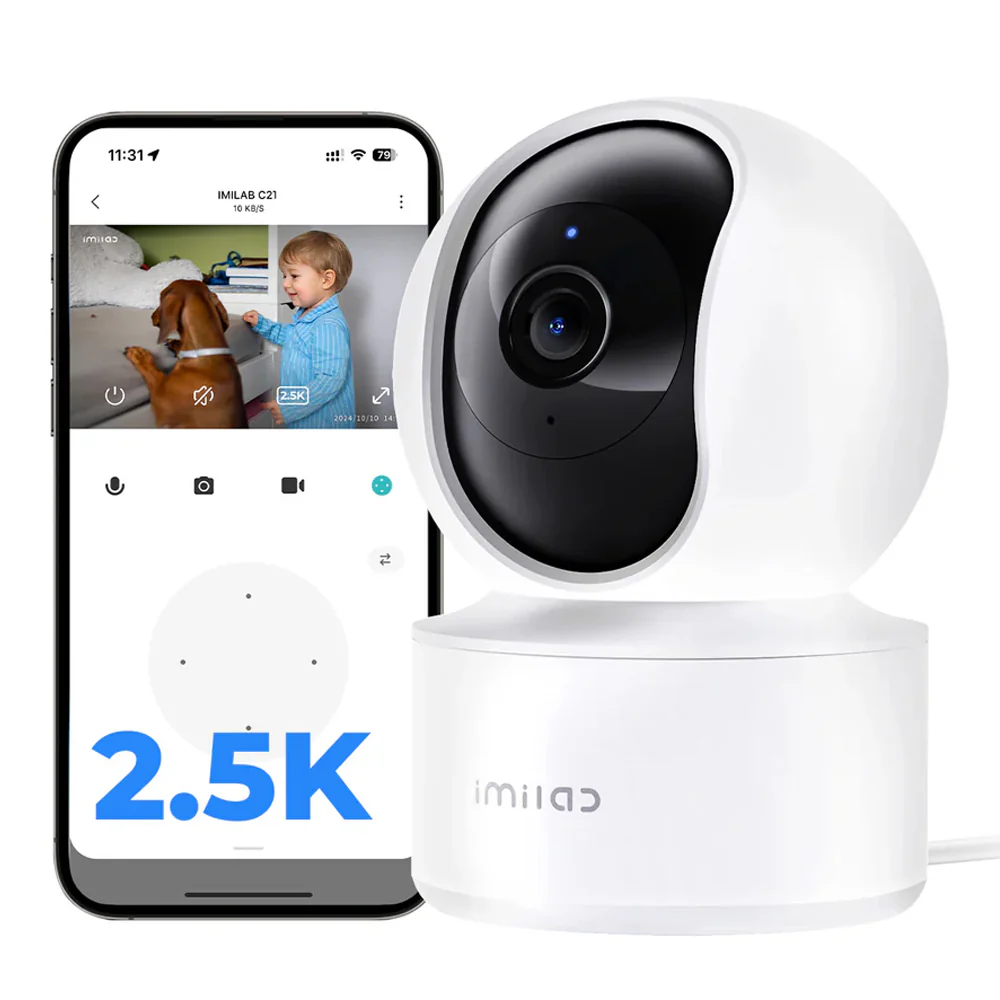 Xiaomi IMILAB C21 Wi-Fi Pan & Tilt AI Indoor Security Camera 2.5K 4MP (Mic) - Image 6