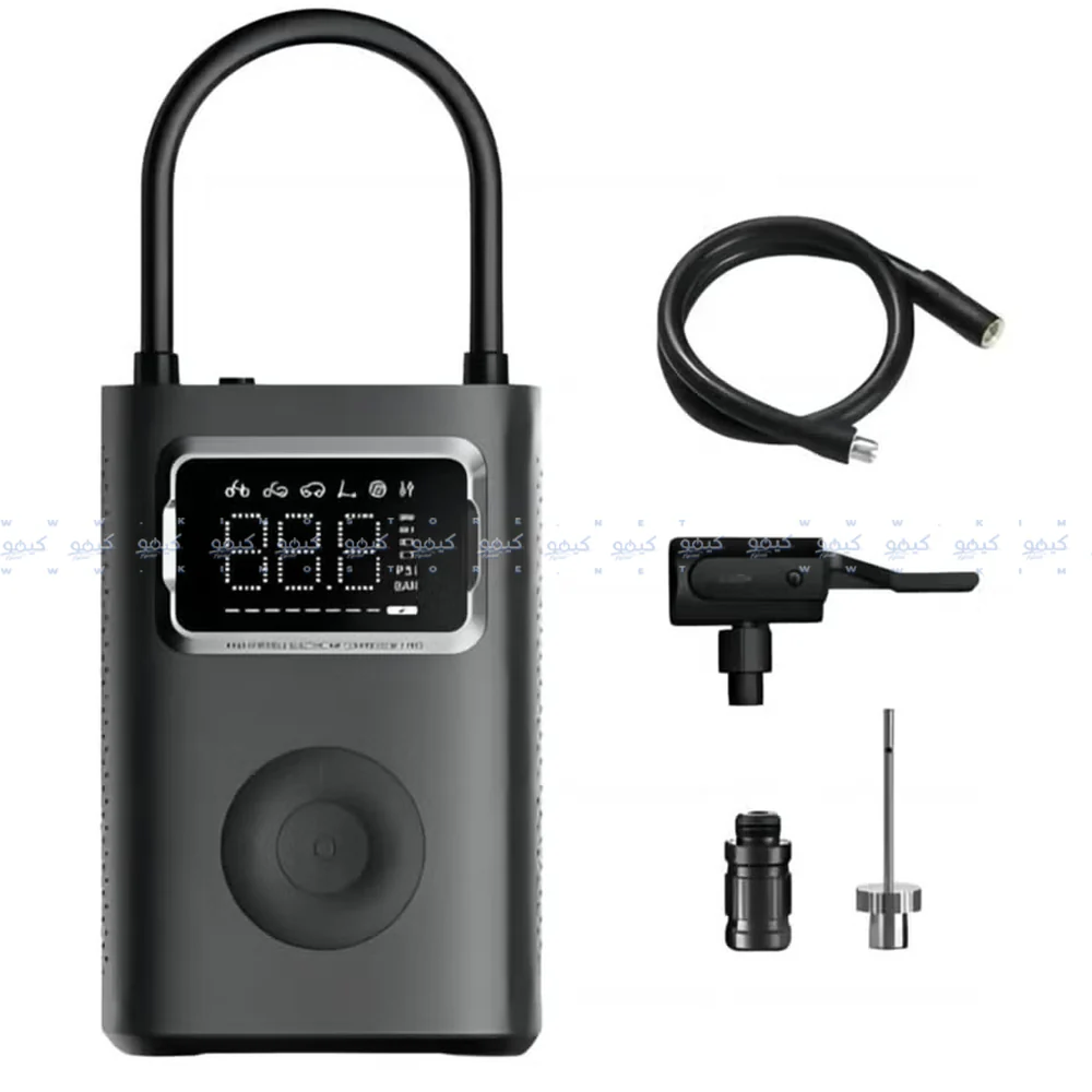 Xiaomi Portable Electric Air Compressor 2 Pro MJCQB07PQW - Black - Image 4