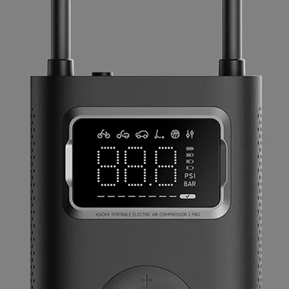 Xiaomi Portable Electric Air Compressor 2 Pro MJCQB07PQW - Black - Image 5