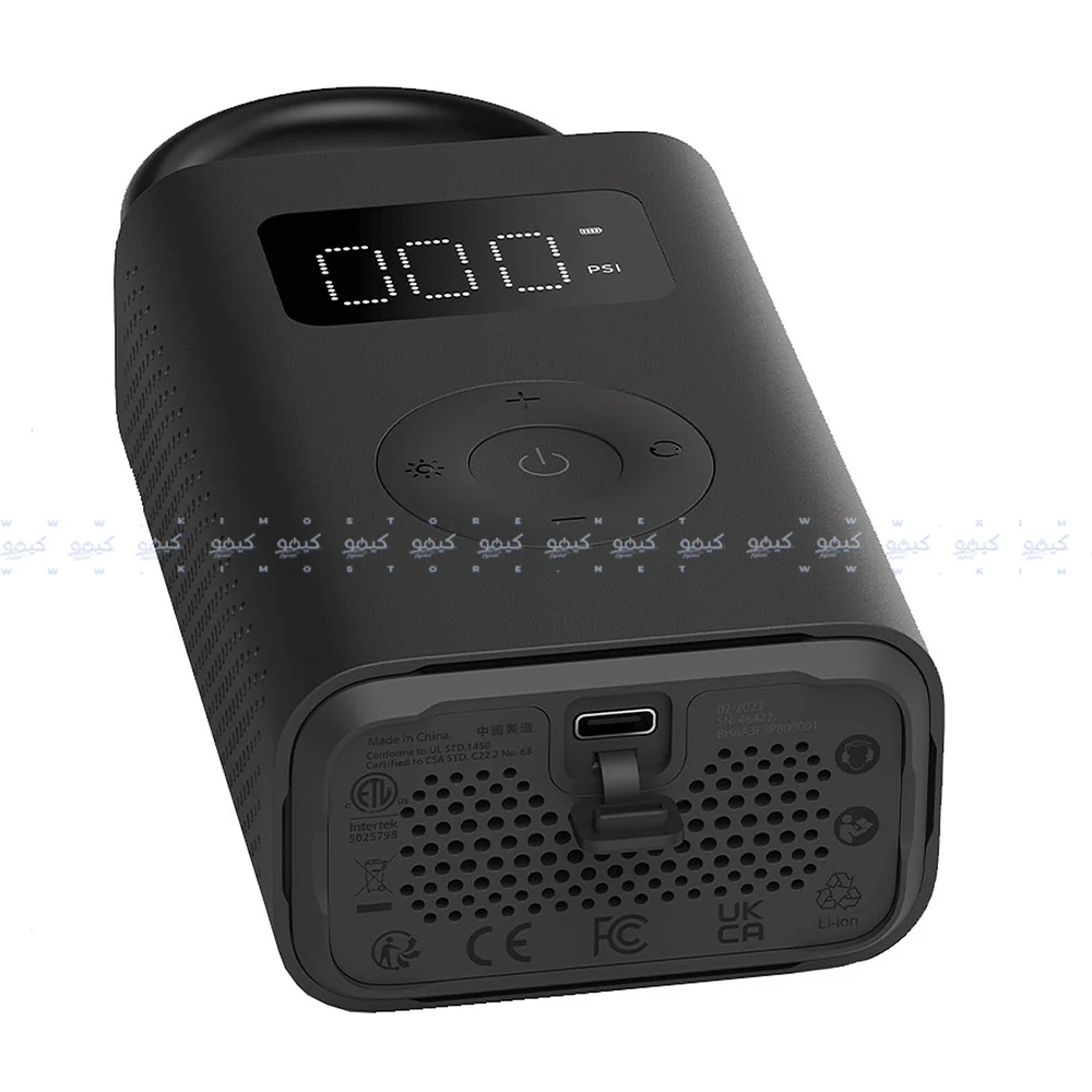 Xiaomi Portable Electric Compressor 2 MJCQB06QW - Black - Image 4