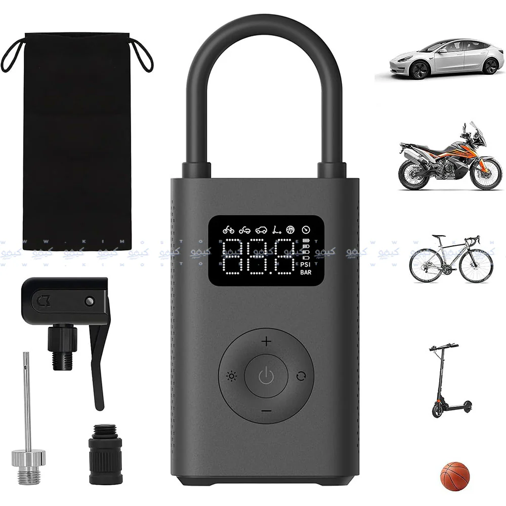 Xiaomi Portable Electric Compressor 2 MJCQB06QW - Black - Image 5