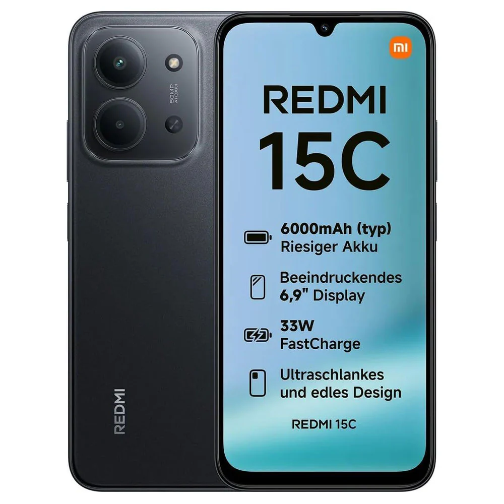 Xiaomi Redmi 15C Dual SIM (256GB / 8GB Ram / 6.9 Inch / 4G LTE)