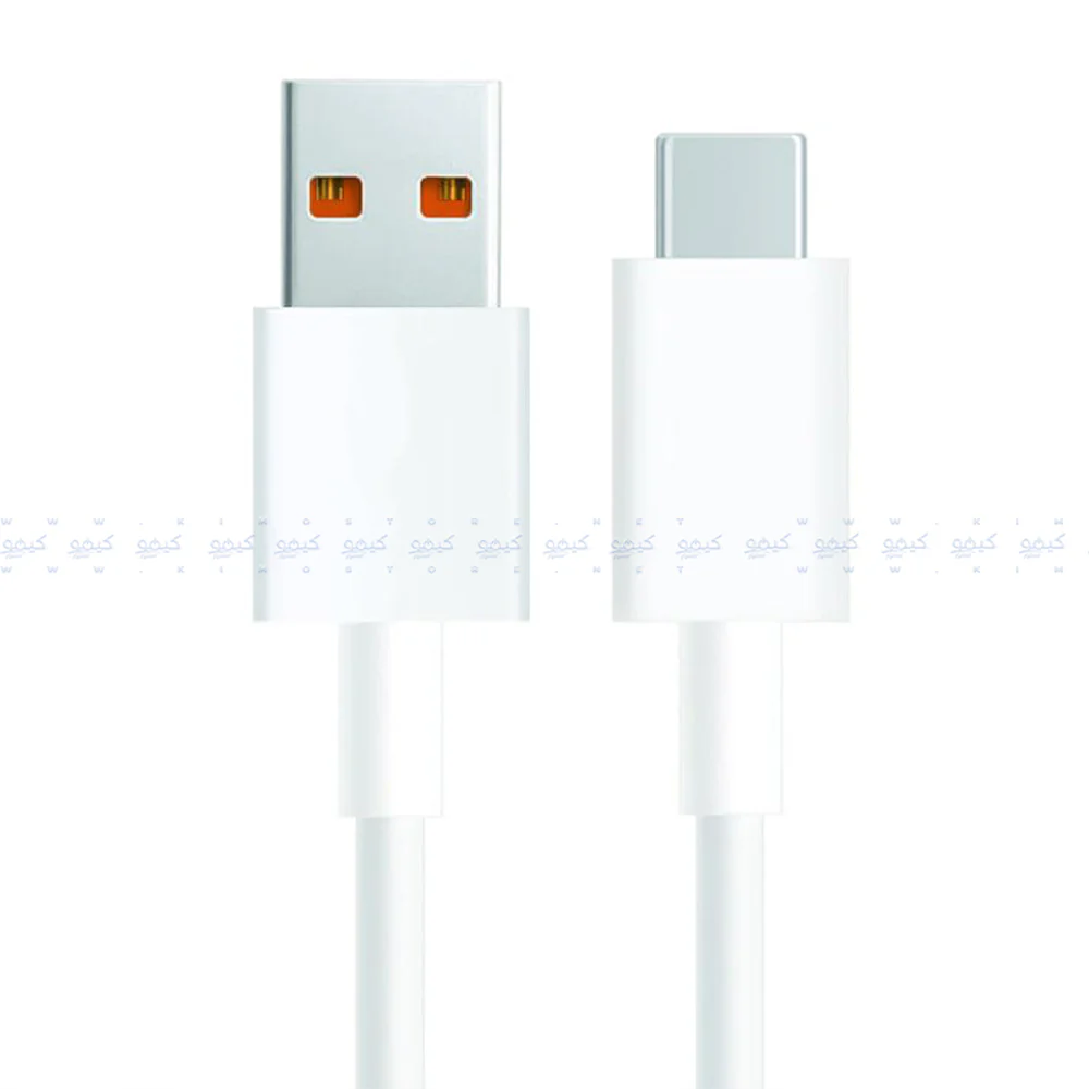 Xiaomi USB To Type-C Cable 6A Fast Charging 1m - White (Copy)
