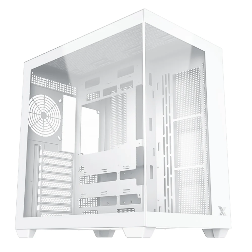 Xigmatek Aqua V Air Arctic ARGB Gaming Mid Tower Case - Image 4