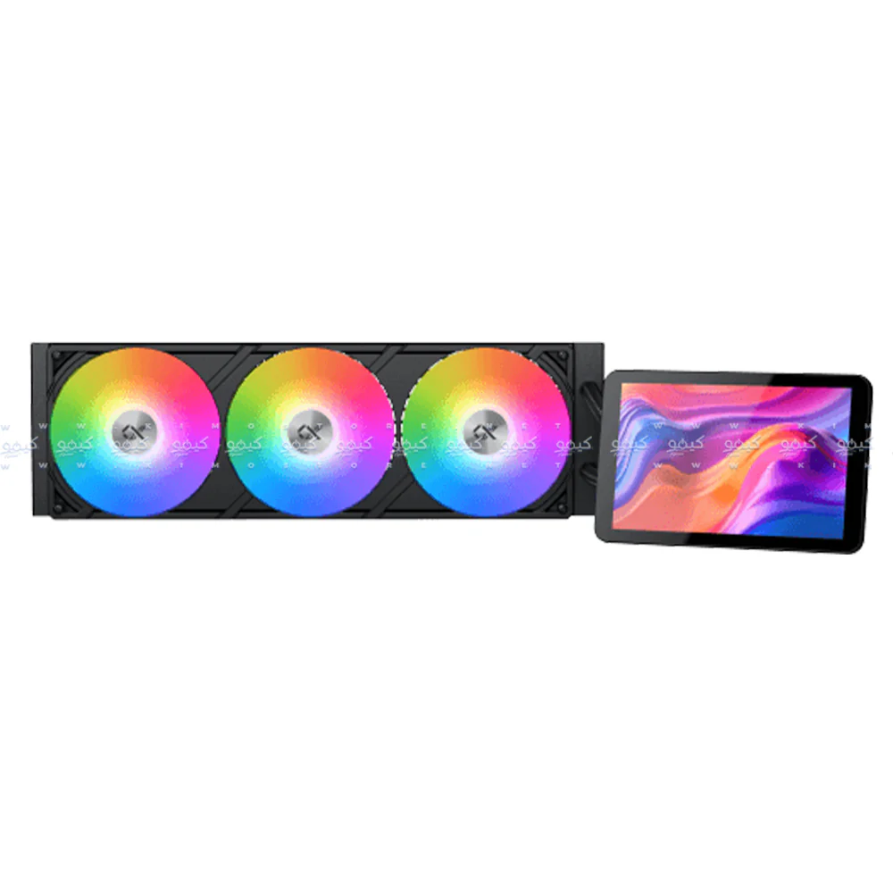 Xigmatek Connect Pro 360 Magnetic LCD ARGB AIO CPU Liquid Cooler - Image 2