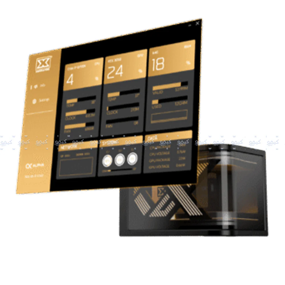 Xigmatek Connect Ultra 360 Magnetic OLED ARGB AIO CPU Liquid Cooler - Image 9