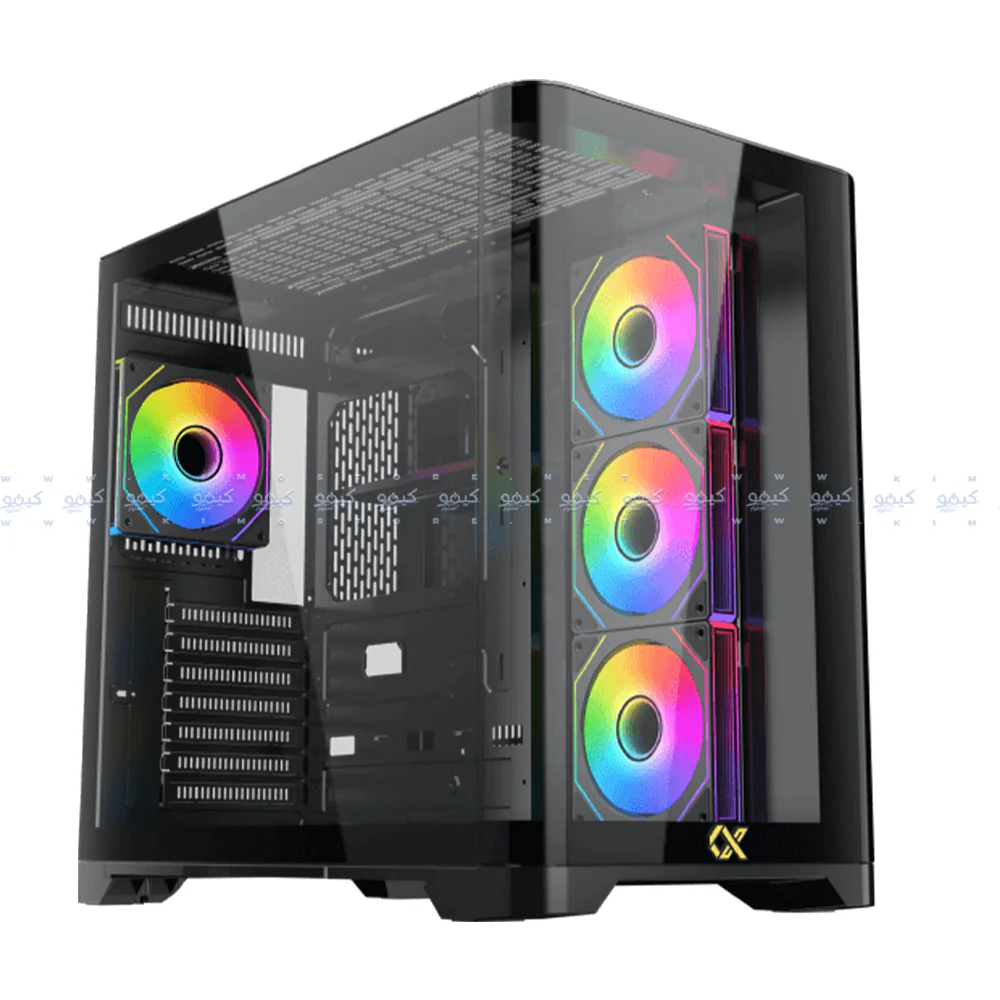 Xigmatek Crystal Storm ARGB Gaming Mid Tower Case