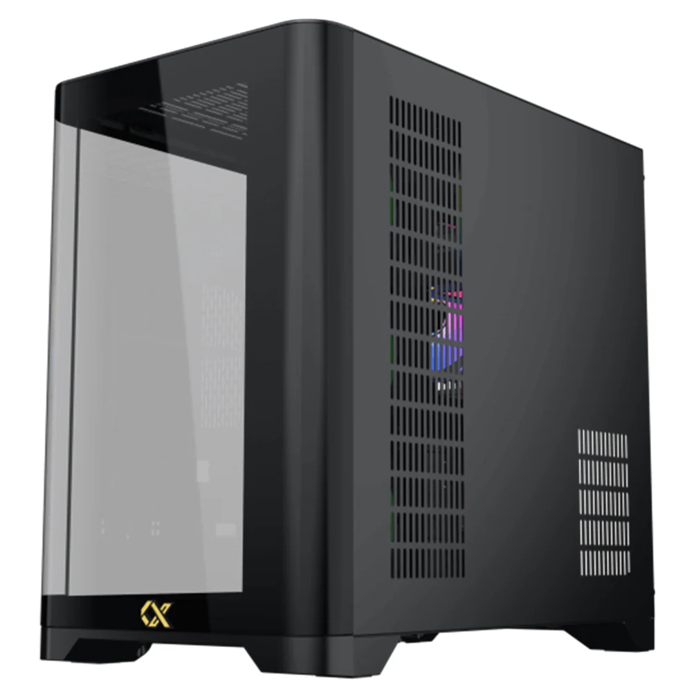 Xigmatek Crystal Storm ARGB Gaming Mid Tower Case + Asgard 80 Plus Bronze Power Supply 750W - Image 4