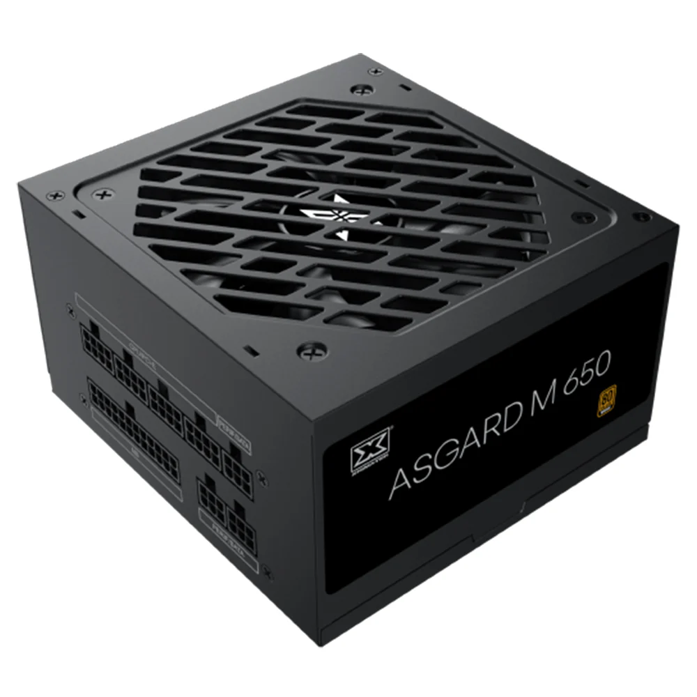 Xigmatek Crystal Storm ARGB Gaming Mid Tower Case + Asgard 80 Plus Bronze Power Supply 750W - Image 8