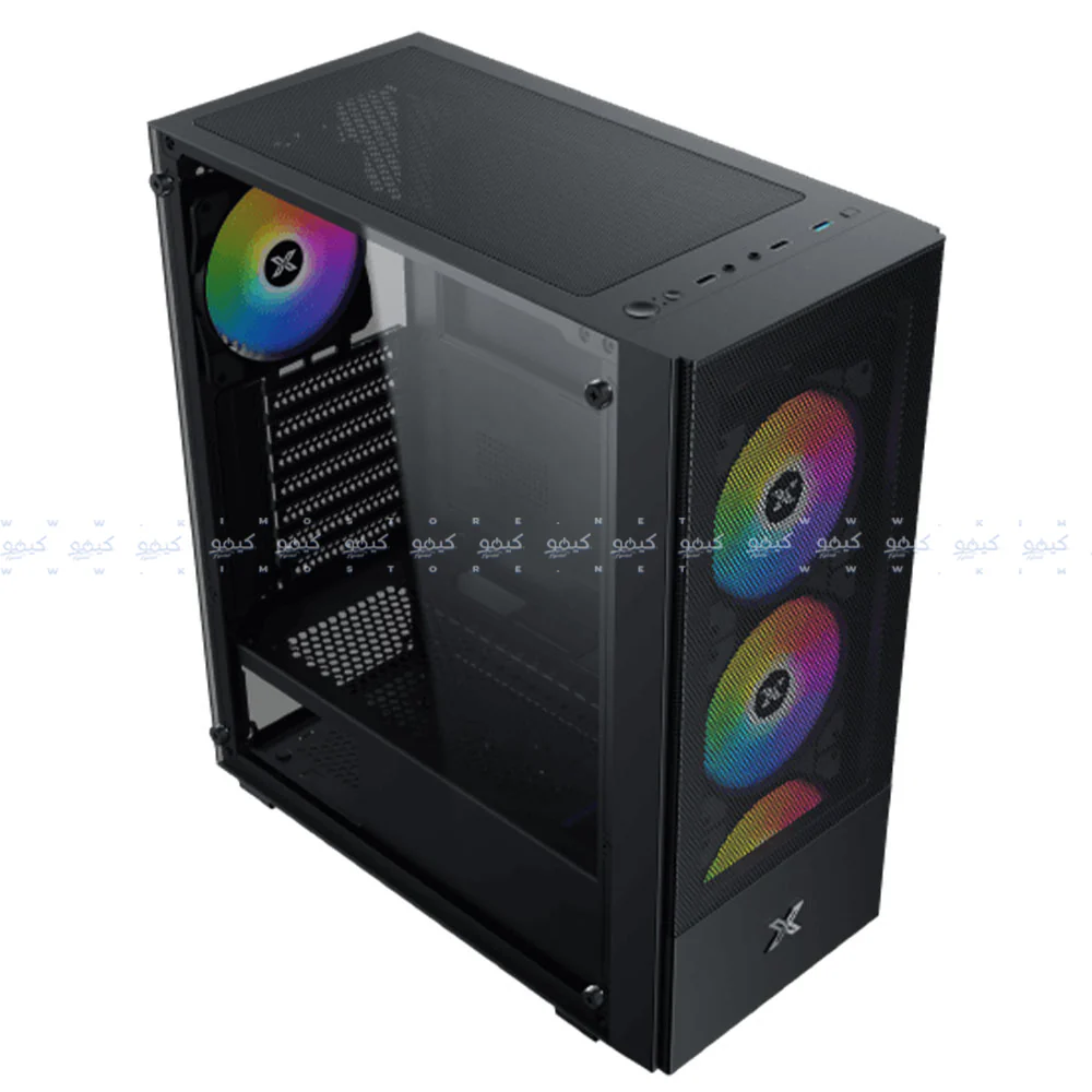 Xigmatek Hero II Air ARGB Gaming Mid Tower Case + Asgard 80 Plus Bronze Power Supply 750W - Image 2