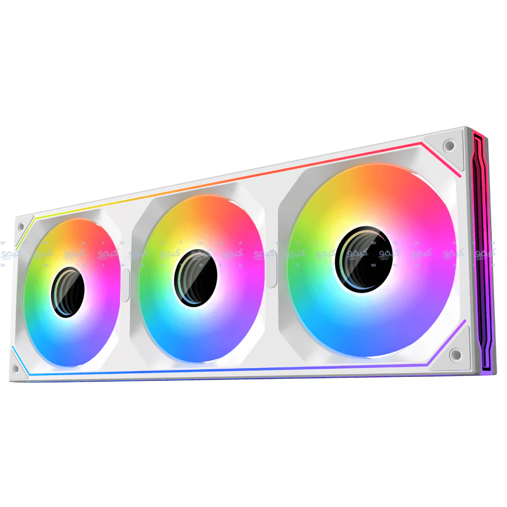 Xigmatek Infinity SF360 Digital Arctic ARGB Triple Case Fan - Image 4