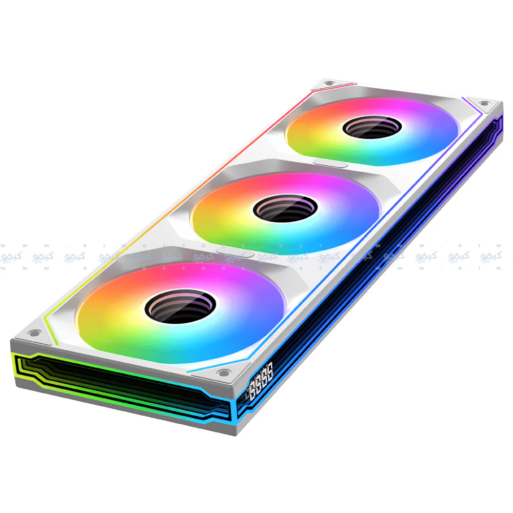 Xigmatek Infinity SF360 Digital Arctic ARGB Triple Case Fan - Image 5
