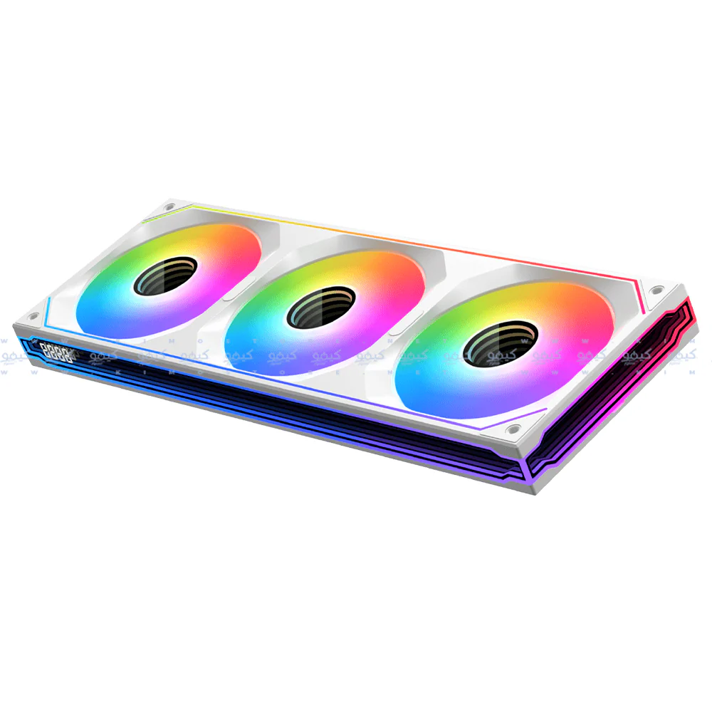 Xigmatek Infinity SF360 Digital Arctic ARGB Triple Case Fan - Image 6