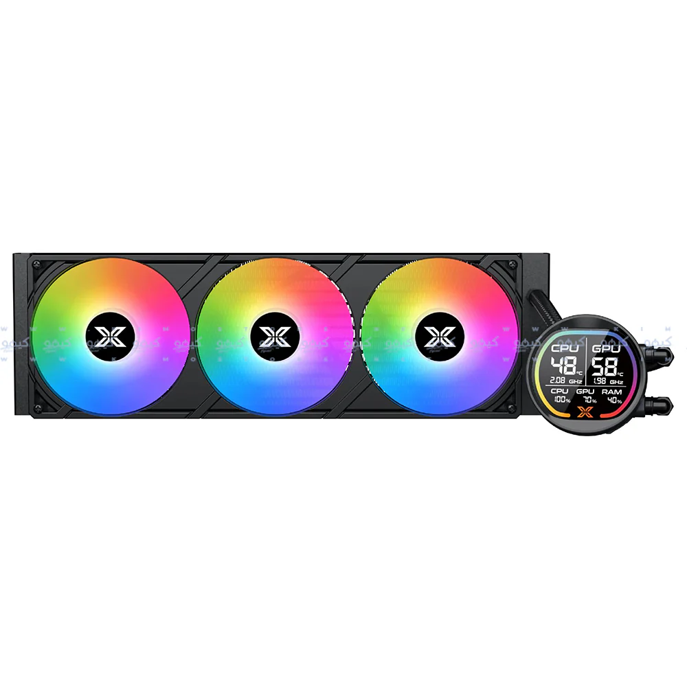 Xigmatek LK Pro 360 Digital LCD ARGB AIO CPU Liquid Cooler - Image 2