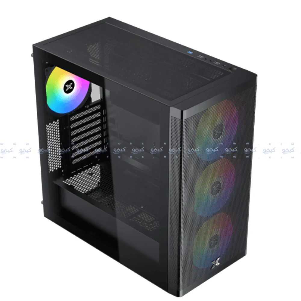 Xigmatek Osiris ARGB BTF Gaming Super Tower Case + Prime 80 Plus Gold Power Supply 1000W - Image 2