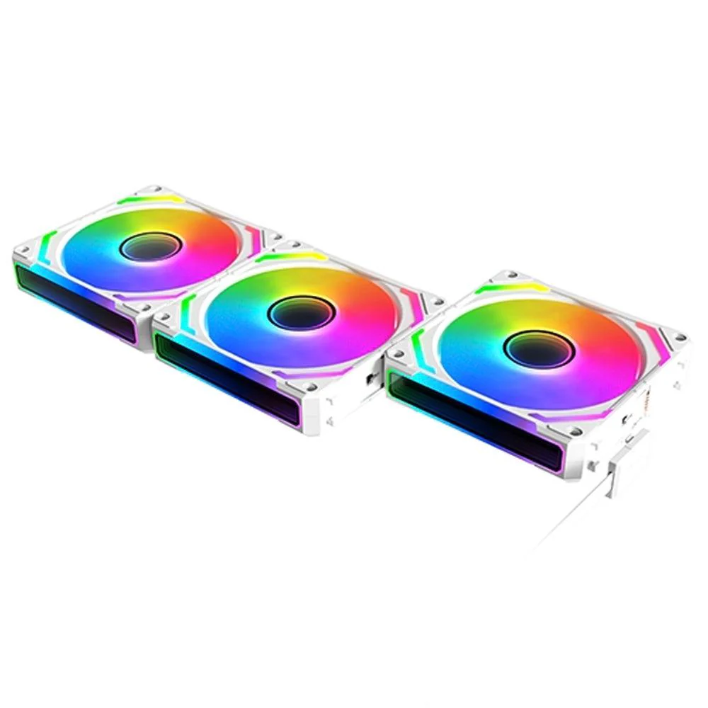 Xigmatek Starlink Ultra Arctic ARGB Triple Case Fan - Image 2