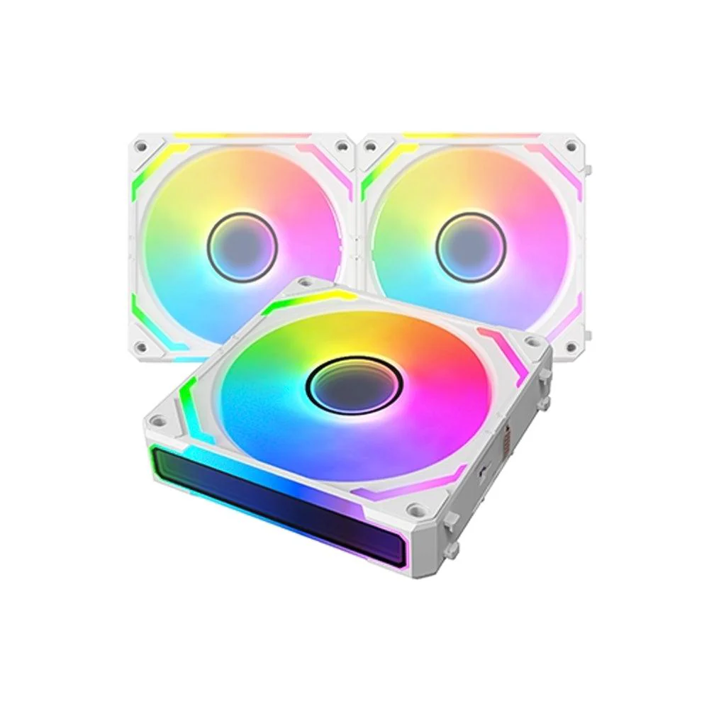 Xigmatek Starlink Ultra Arctic ARGB Triple Case Fan - Image 3