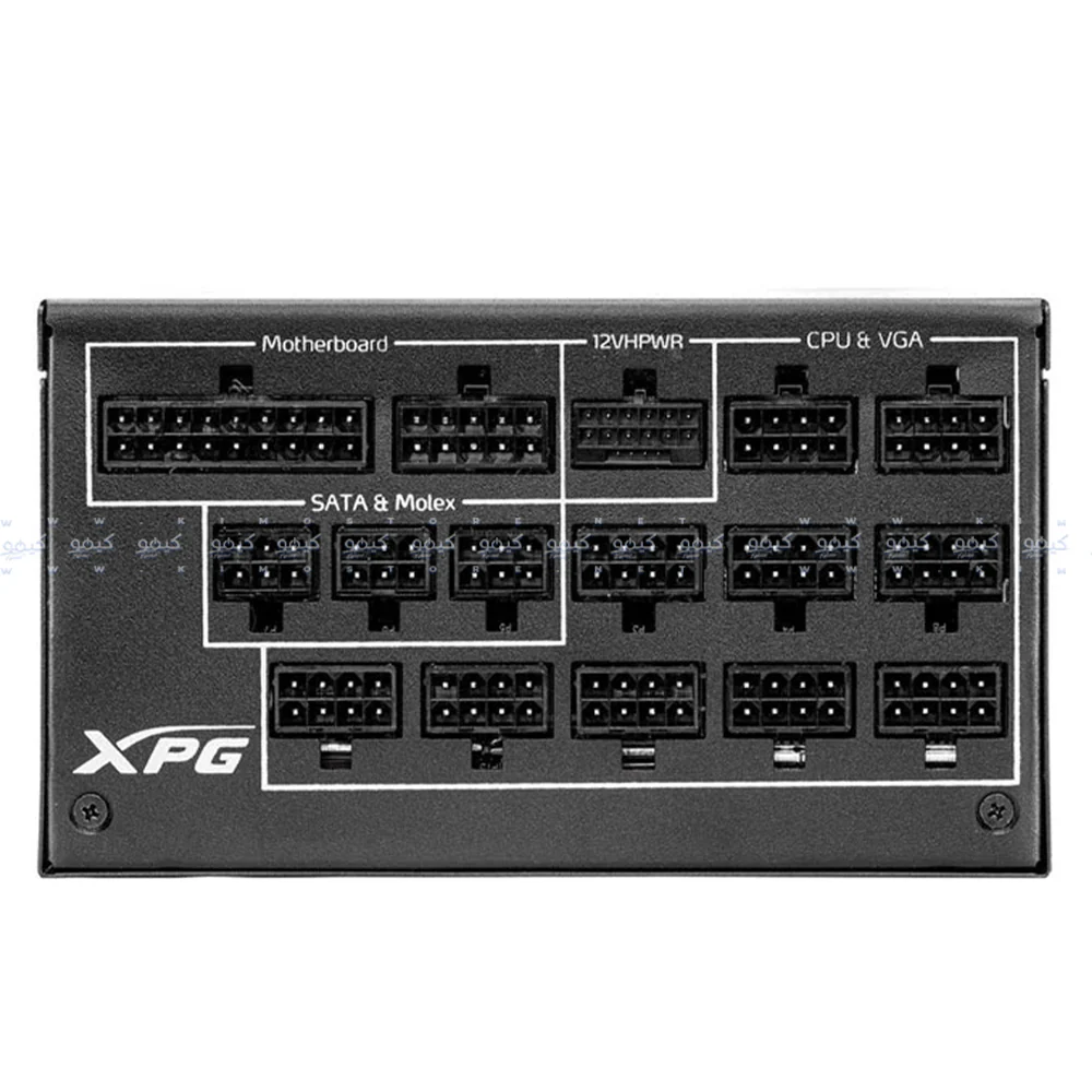 XPG CYBERCORE II 1300W 80 PLUS Platinum Certified Fully Modular Power Supply - Image 4