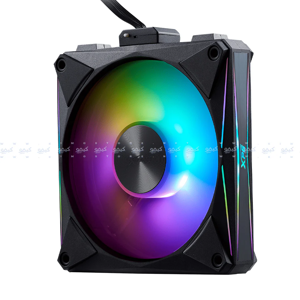 XPG Hurricane Mag 120 PWM ARGB Magnetic Quad Case Fan Kit - Black - Image 5