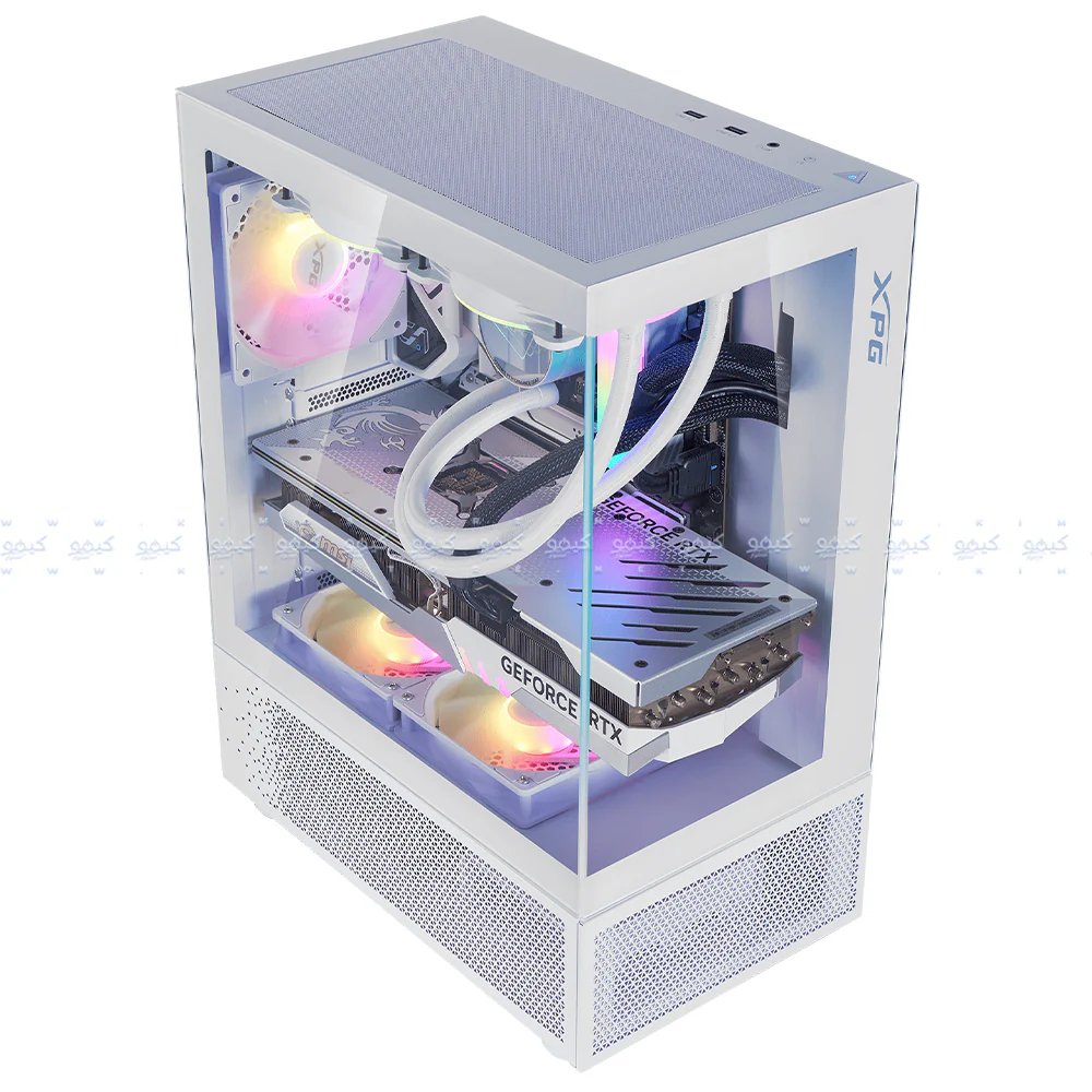 XPG INVADER X MINI ARGB Gaming Mid Tower Case + Kyber 80 Plus Gold Power Supply 750W - Image 16