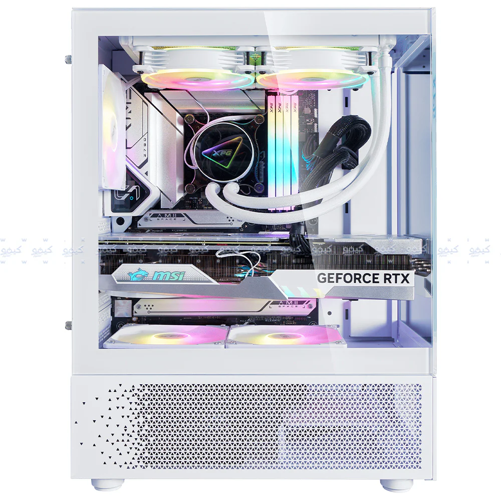 XPG INVADER X MINI ARGB Gaming Mid Tower Case + Kyber 80 Plus Gold Power Supply 750W - Image 18