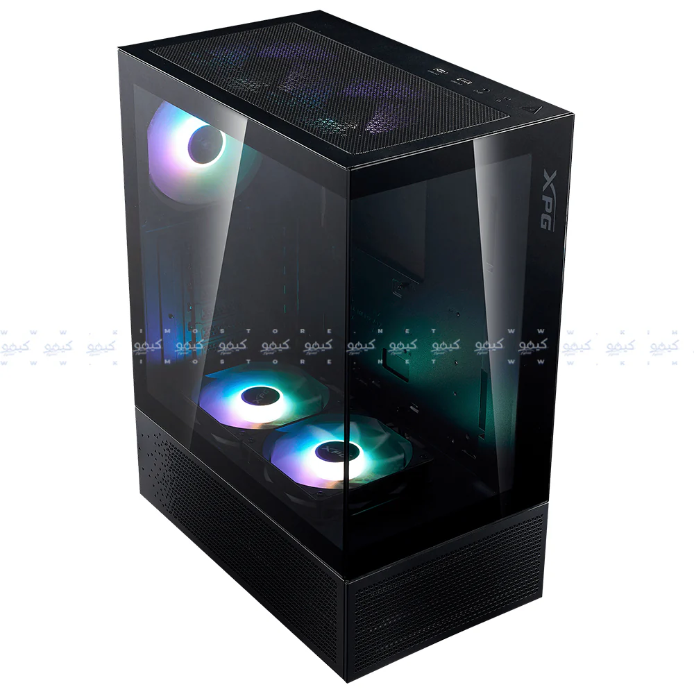 XPG INVADER X MINI ARGB Gaming Mid Tower Case + Kyber 80 Plus Gold Power Supply 750W - Image 3