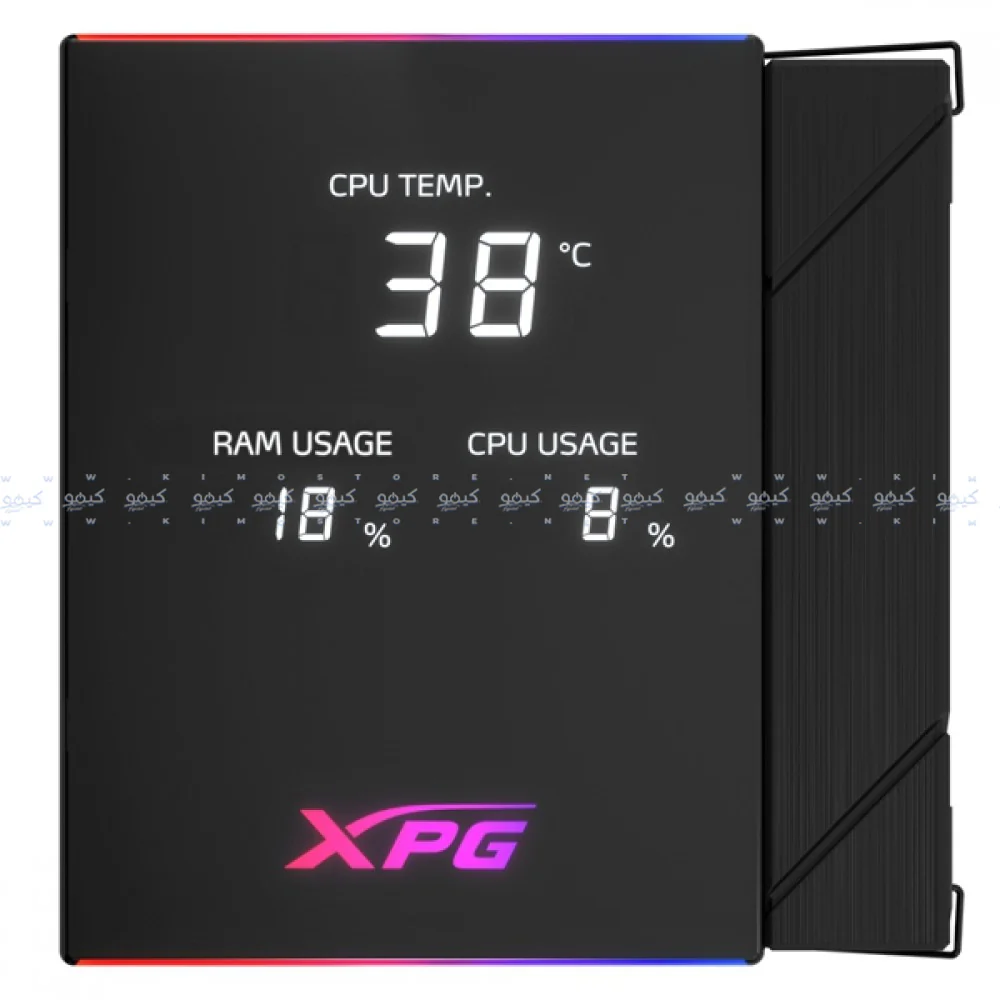 XPG Maestro Plus 62DA Digital ARGB CPU Air Cooler - Black - Image 8