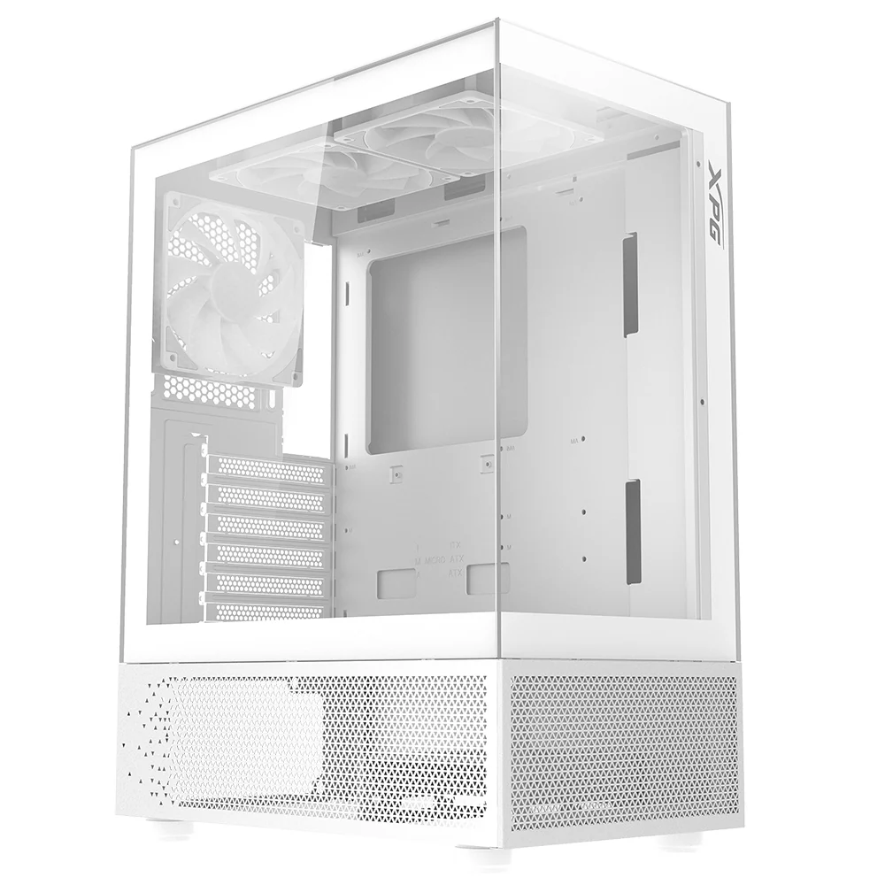 XPG INVADER X MINI ARGB Gaming Mid Tower Case - White - Image 10