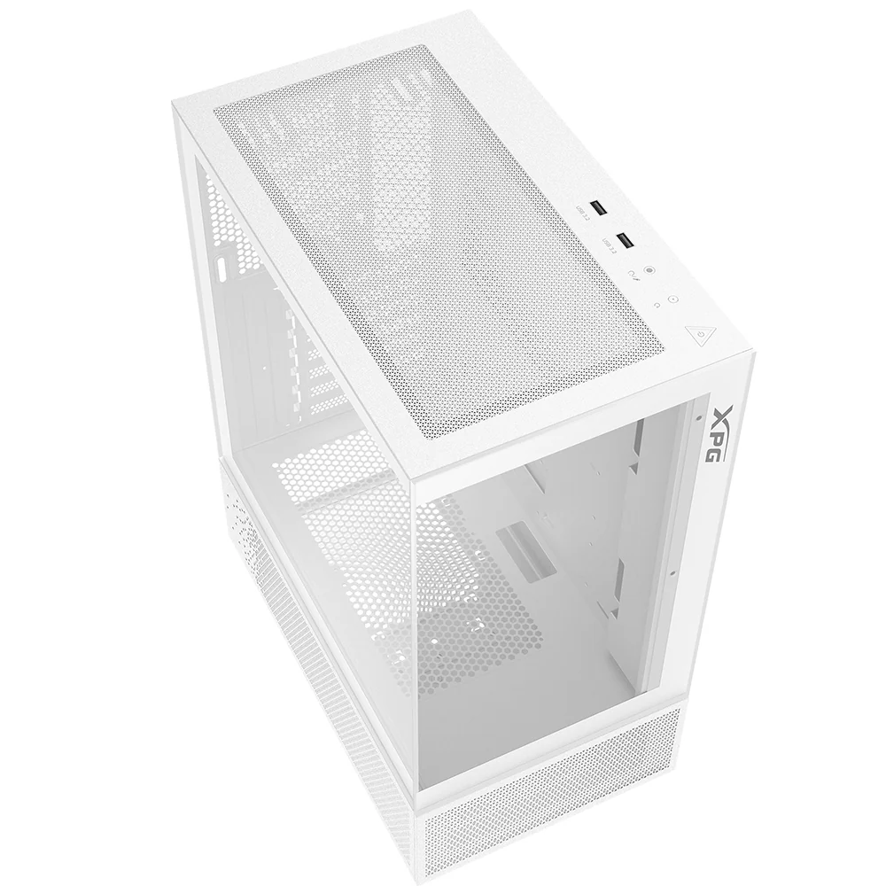 XPG INVADER X MINI ARGB Gaming Mid Tower Case - White - Image 13