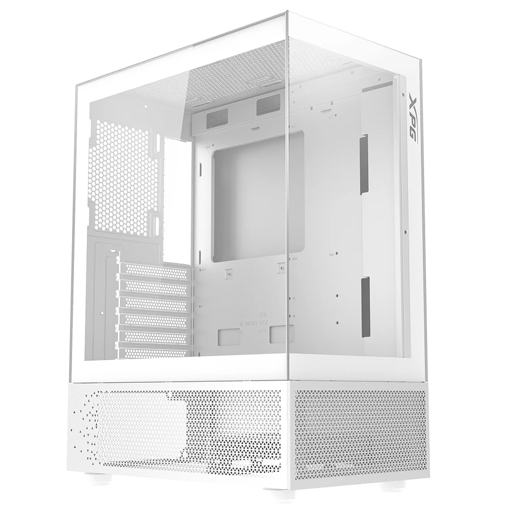 XPG INVADER X MINI ARGB Gaming Mid Tower Case - White - Image 7