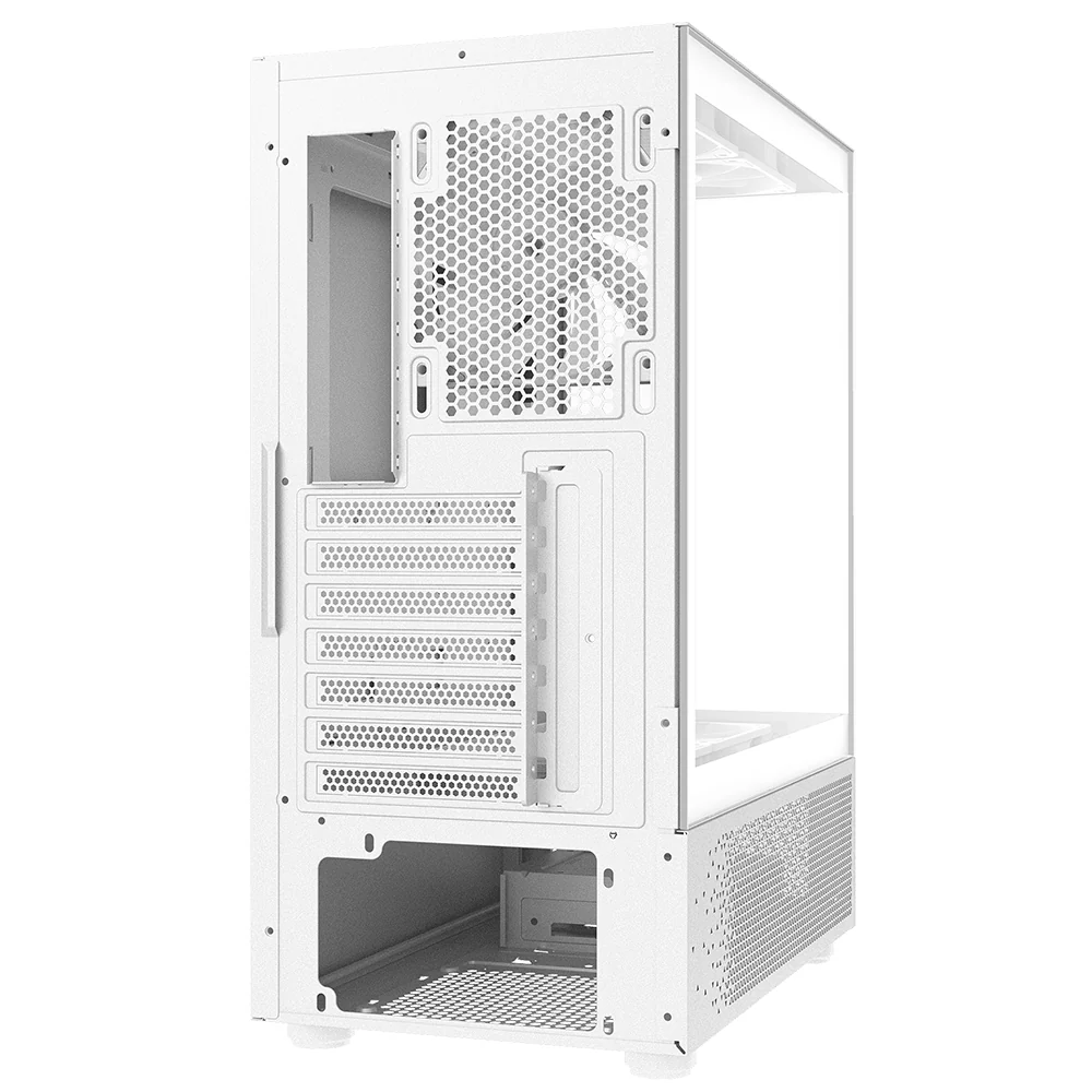 XPG INVADER X MINI ARGB Gaming Mid Tower Case - White - Image 8