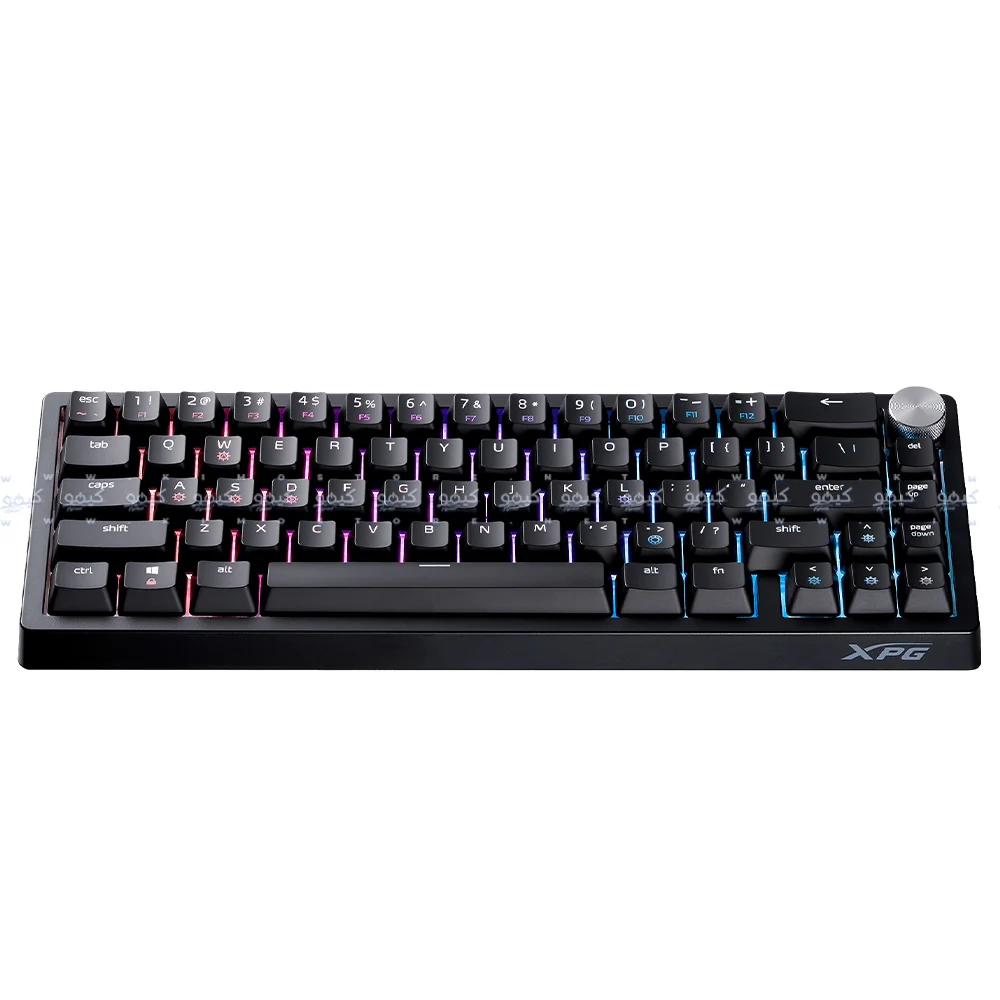 XPG SORCERER Mini Red Switch Wired RGB Gaming Keyboard English - Black - Image 2