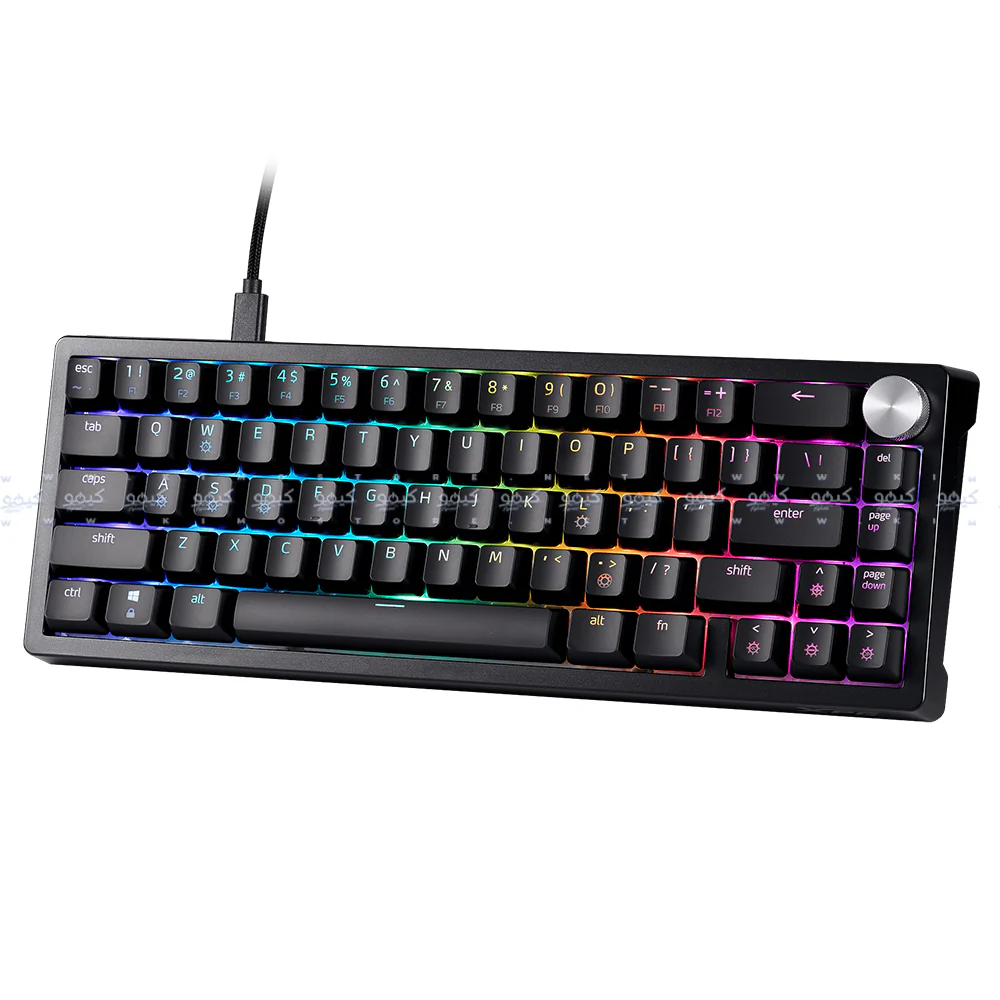 XPG SORCERER Mini Red Switch Wired RGB Gaming Keyboard English - Black - Image 3