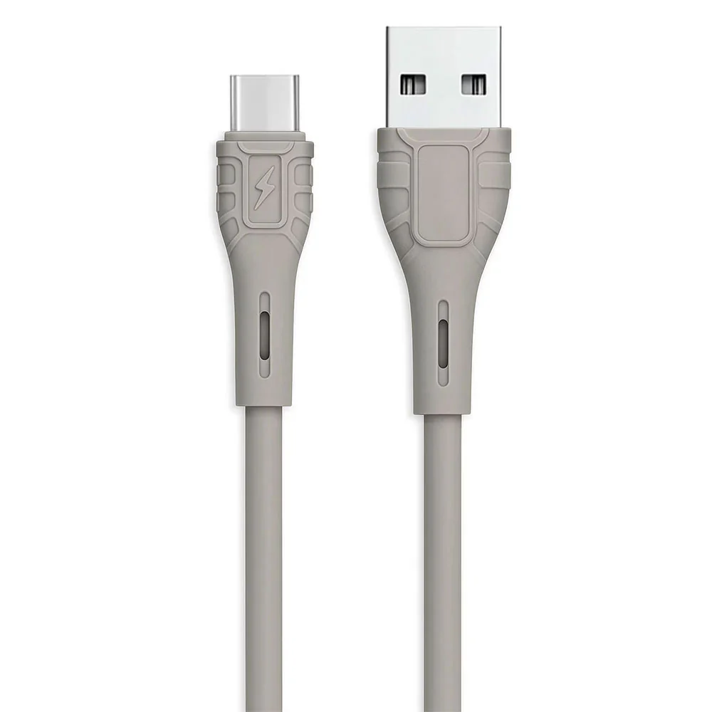 Zarad Z-50 USB To Type-C Cable 5A 25W Fast Charging 1m - White