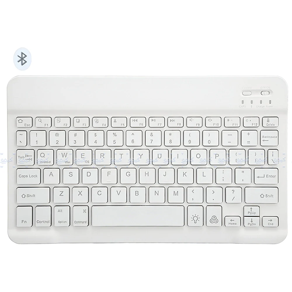 Zero ZR-3030 Dual Mode Bluetooth Wireless Keyboard English & Arabic