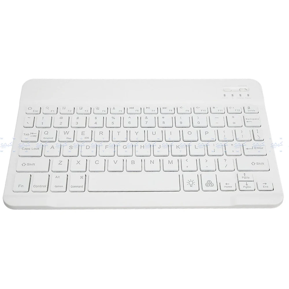 Zero ZR-3030 Dual Mode Bluetooth Wireless Keyboard English & Arabic - Image 2