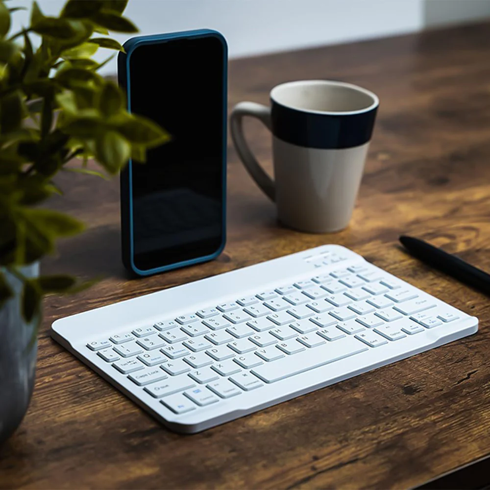 Zero ZR-3030 Dual Mode Bluetooth Wireless Keyboard English & Arabic - Image 6