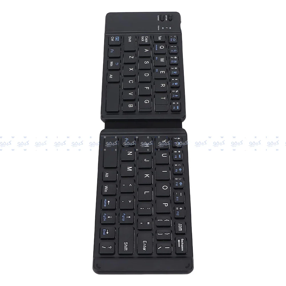 Zero ZR-3606 Foldable Rechargeable Bluetooth Keyboard English & Arabic - Image 6