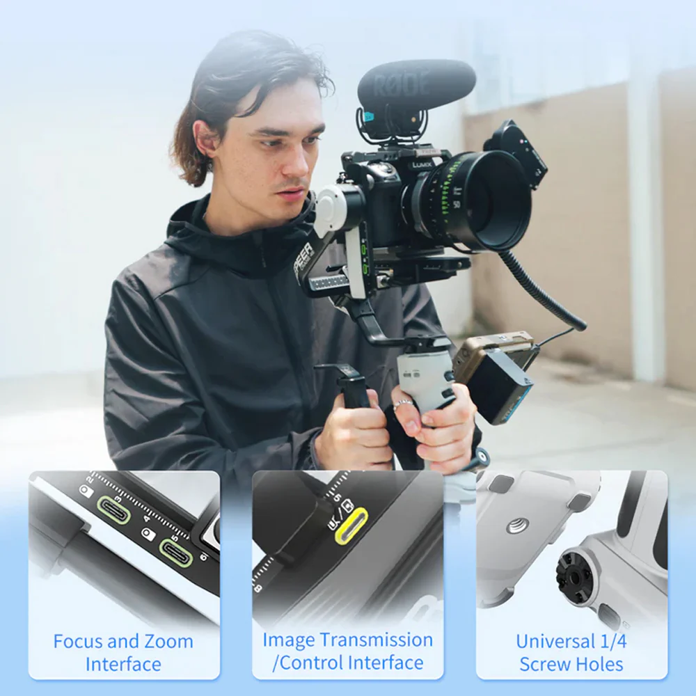 Zhiyun CINEPEER CRANE 4E Camera Gimbal Stabilizer - Image 12